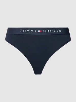 Zdjęcie produktu Stringi z elastycznym pasem z logo Tommy Hilfiger