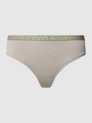 Zdjęcie produktu Stringi z elastycznym paskiem z logo model ‘FUTURE SHIFT’ Calvin Klein Underwear