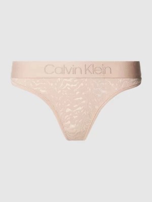 Zdjęcie produktu Stringi z koronką model ‘INTRINSIC’ Calvin Klein Underwear