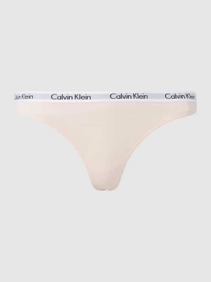 Zdjęcie produktu Stringi z mieszanki bawełny i elastanu Calvin Klein Underwear
