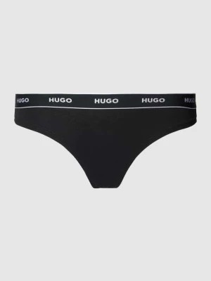 Zdjęcie produktu Stringi z paskiem z logo model ‘Carousel’ HUGO