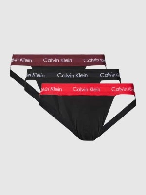 Zdjęcie produktu Stringi z paskiem z logo w zestawie 3 szt. Calvin Klein Underwear