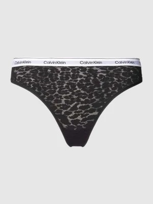 Zdjęcie produktu Stringi ze zwierzęcym nadrukiem Calvin Klein Underwear