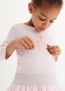 Zdjęcie produktu Strój baletowy dziewczęcy, z bawełny organicznej bonprix