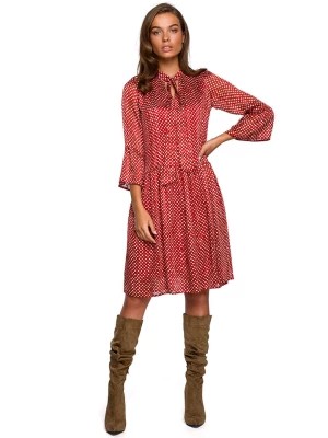 Zdjęcie produktu Stylove Sukienka w kolorze czerwonym ze wzorem rozmiar: M