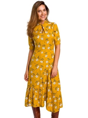 Zdjęcie produktu Stylove Sukienka w kolorze żółtym ze wzorem rozmiar: L