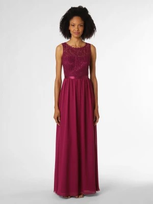 Zdjęcie produktu Suddenly Princess Damska sukienka wieczorowa Kobiety Koronka lila|wyrazisty róż jednolity,