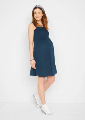 Zdjęcie produktu Sukienka ciążowa z bawełny organicznej (2 szt.) bonprix