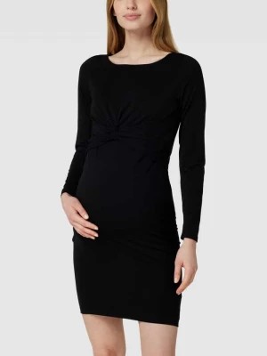 Zdjęcie produktu Sukienka ciążowa z wiązanym detalem model ‘MACY’ Mamalicious