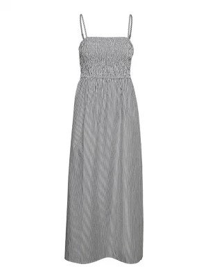 Zdjęcie produktu Vero Moda Sukienka "Cora" w kolorze szaro-białym rozmiar: M