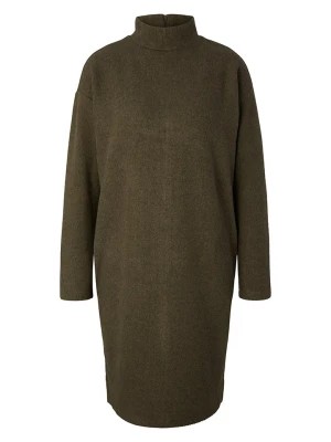 Zdjęcie produktu Tom Tailor Sukienka dzianinowa w kolorze oliwkowym rozmiar: 40