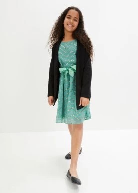 Zdjęcie produktu Sukienka dziewczęca z cekinami, na uroczyste okazje bonprix