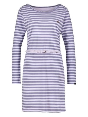 Zdjęcie produktu alife and kickin Sukienka "EllinAK" w kolorze fioletowo-białym rozmiar: XL