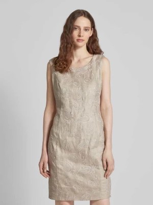 Zdjęcie produktu Sukienka etui o długości do kolan ze wzorem paisley WHITE LABEL