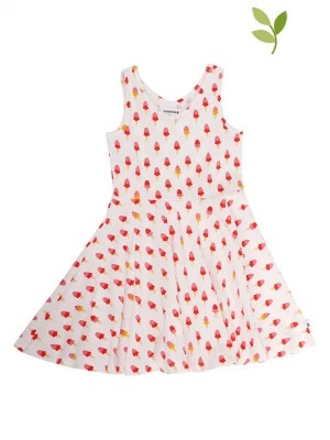 Zdjęcie produktu ONNOLULU Sukienka "Icecream" w kolorze czerwono-biało-jasnoróżowym rozmiar: 98/104