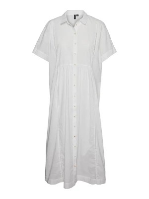 Zdjęcie produktu Vero Moda Sukienka "Jilla" w kolorze białym rozmiar: L