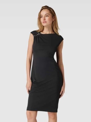 Zdjęcie produktu Sukienka koktajlowa o długości do kolan z aplikacją model ‘FRYER’ Lauren Ralph Lauren