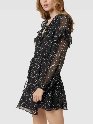Zdjęcie produktu Sukienka kopertowa ze wzorem w grochy model ‘Lulu Dress’ EDITED