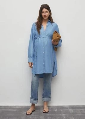 Zdjęcie produktu Sukienka koszulowa dżinsowa Mango