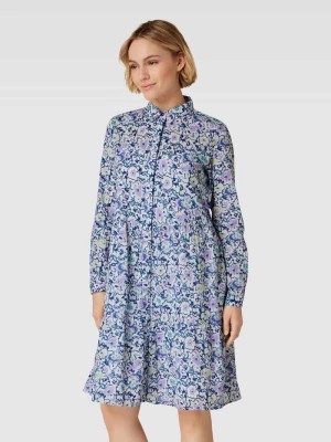 Zdjęcie produktu Sukienka koszulowa o długości do kolan z czystej bawełny z efektem stopniowania Esprit