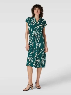 Zdjęcie produktu Sukienka koszulowa o długości do kolan z wiązanym paskiem Apricot