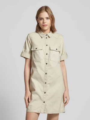 Zdjęcie produktu Sukienka koszulowa z kieszeniami na piersi model ‘NEW SIGNE’ Noisy May