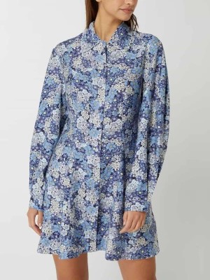 Zdjęcie produktu Sukienka koszulowa z kwiatowym wzorem model ‘Delila’ EDITED