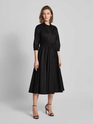 Zdjęcie produktu Sukienka koszulowa z listwą guzikową model ‘MAGGIO’ MaxMara Leisure
