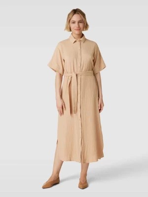 Zdjęcie produktu Sukienka koszulowa z wiązanym paskiem model ‘NATALI’ Vero Moda