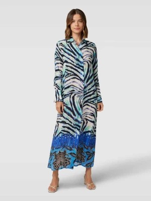 Zdjęcie produktu Sukienka koszulowa z wzorem na całej powierzchni yippie hippie