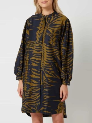 Zdjęcie produktu Sukienka koszulowa ze wzorem na całej powierzchni model ‘Rana’ tonno & panna