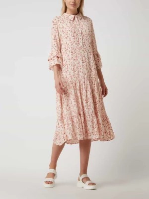 Zdjęcie produktu Sukienka koszulowa ze wzorem w liście SMASHED LEMON