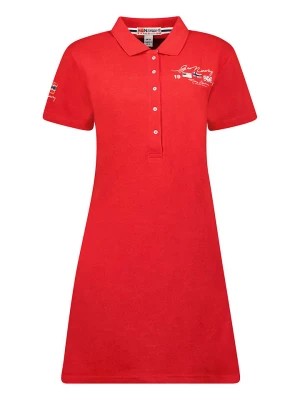 Zdjęcie produktu Geographical Norway Sukienka "Kotchella" w kolorze czerwonym rozmiar: XL