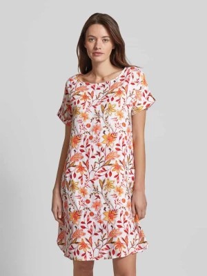 Zdjęcie produktu Sukienka lniana z kwiatowym wzorem Christian Berg Woman