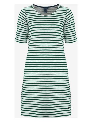 Zdjęcie produktu elkline Sukienka "Makemyday" w kolorze biało-zielonym rozmiar: 40