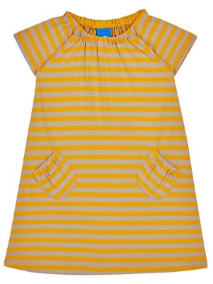 Zdjęcie produktu finkid Sukienka "Marja" w kolorze żółtym rozmiar: 100/110