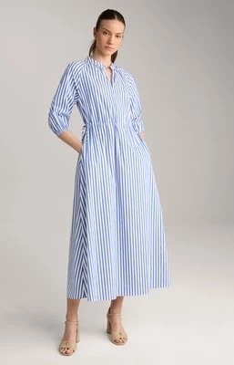 Zdjęcie produktu Sukienka maxi w kolorze niebiesko-białym w paski Joop