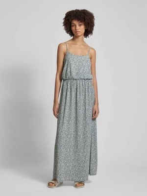 Zdjęcie produktu Sukienka midi w jednolitym kolorze z cienkimi ramiączkami QS
