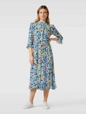 Zdjęcie produktu Sukienka midi w kwiatowe wzory Rich & Royal