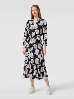 Zdjęcie produktu Sukienka midi w kwiatowe wzory Tom Tailor