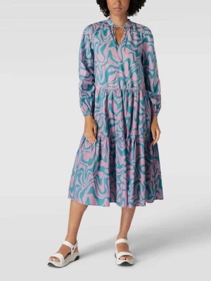 Zdjęcie produktu Sukienka midi z efektem stopniowania model ‘Swirl Dress’ Jake*s Casual