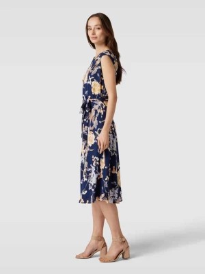 Zdjęcie produktu Sukienka midi z kwiatowym wzorem model ‘VILODIE’ Lauren Ralph Lauren