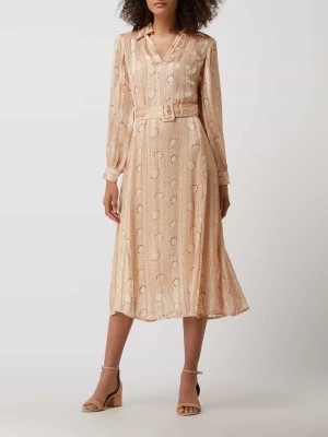 Zdjęcie produktu Sukienka midi z paskiem w talii model ‘Luna’ Levete Room