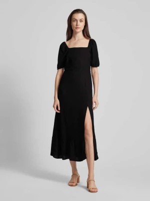 Zdjęcie produktu Sukienka midi z prostokątnym dekoltem model ‘MYMILO’ Vero Moda