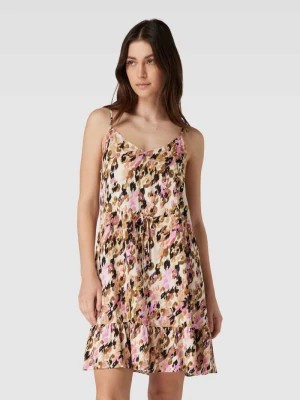 Zdjęcie produktu Sukienka midi z wiskozy z dekoltem w serek model ‘EASY’ Vero Moda