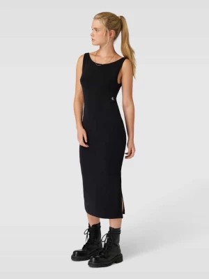 Zdjęcie produktu Sukienka midi z wycięciem na plecach Calvin Klein Jeans