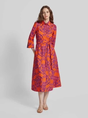 Zdjęcie produktu Sukienka midi z wzorem paisley Christian Berg Woman
