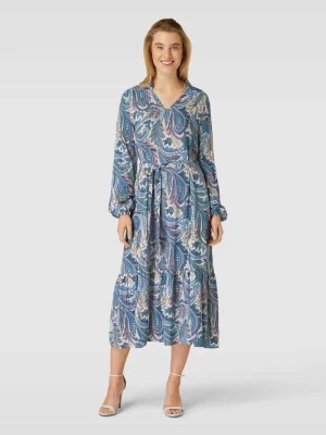 Zdjęcie produktu Sukienka midi ze wzorem paisley model ‘Donia’ Soyaconcept