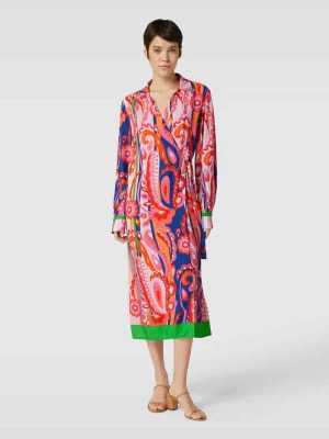 Zdjęcie produktu Sukienka midi ze wzorem paisley Replay
