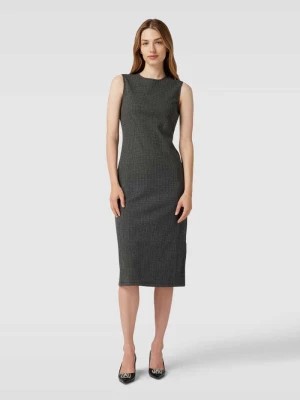 Zdjęcie produktu Sukienka midi ze wzorem w kratkę model ‘NOCERA’ Weekend Max Mara